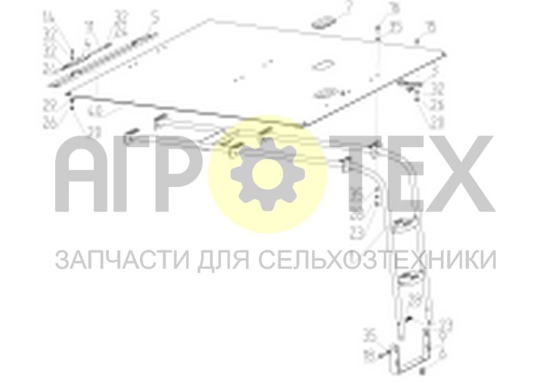 Чертеж Капот (142.00.58.600-01)